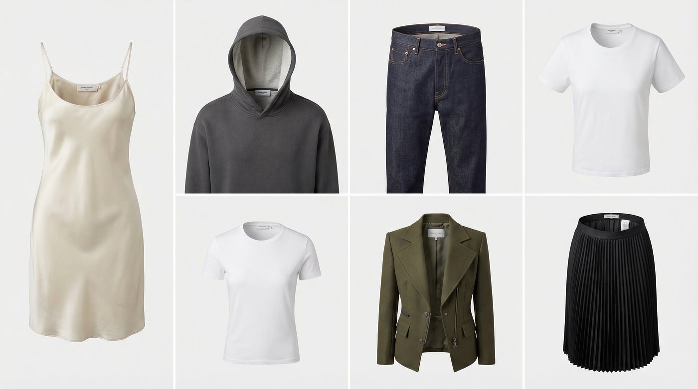 E-commerce grid showing perfect brand consistency