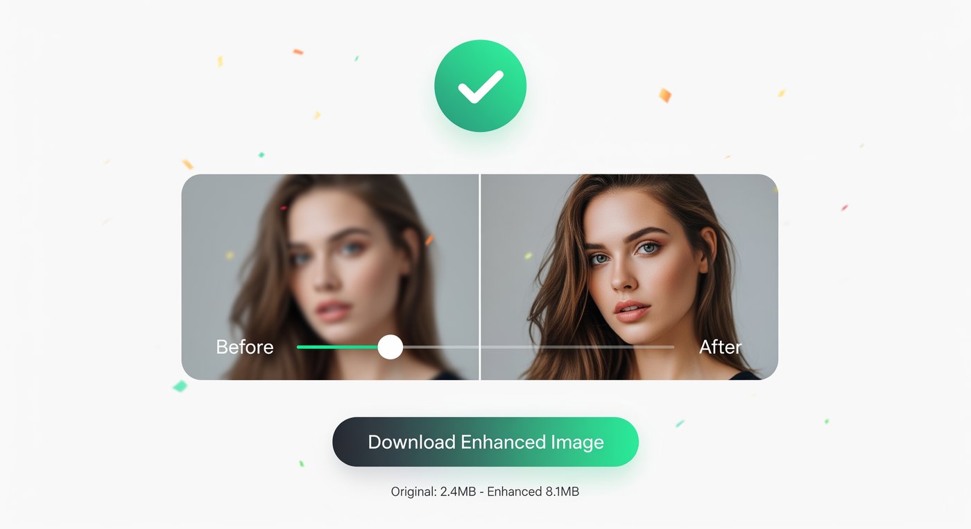 Scarica l'Immagine Migliorata